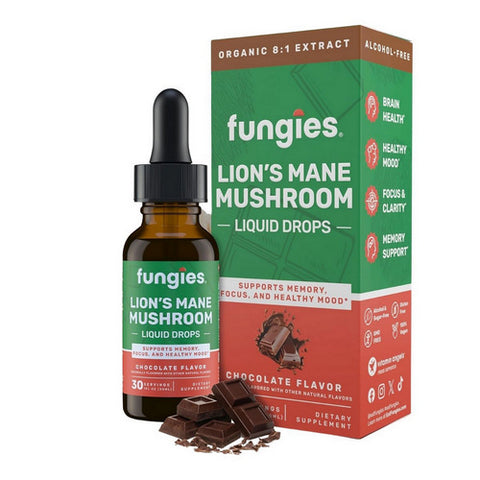Lions Mane Mushroom Tincture Chocolate 30 Ml by Fungies