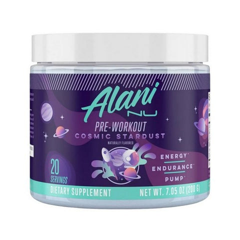 Pre-Workout Energy Powder Cosmic Stardust 7.5 Oz by Alani Nu