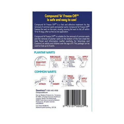 Monistat, Freeze Off With Cushion Discs Wart Remover Treatment, 8 Count Monistat