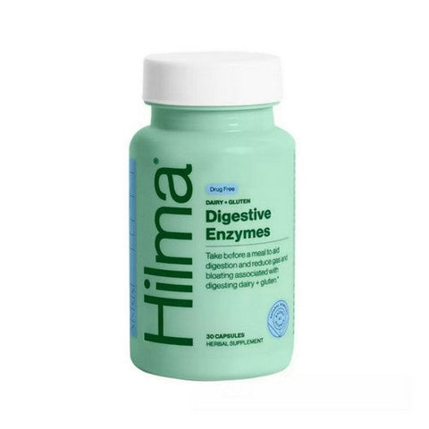 Hilma, Dairy Plus Gluten Digestive Enzymes, 30 Caps Hilma