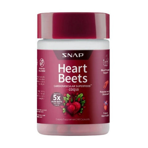 Heart Beets 60 Caps by Snap Supplements