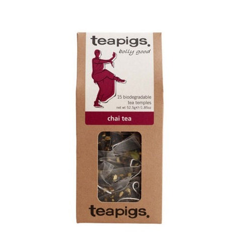Chai Tea Bags 15 Count by Teapigs