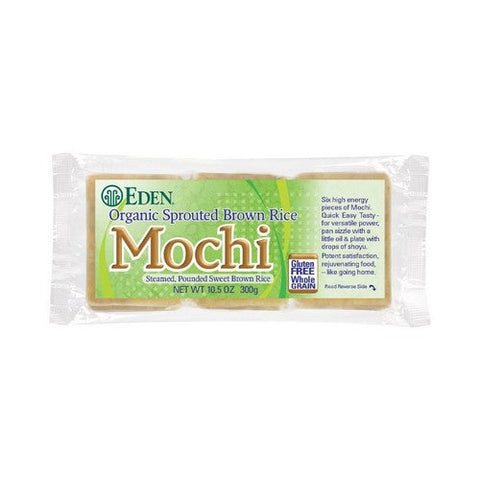 Eden Foods, Organic Sprouted Brown Rice Mochi, 10.5 Oz Eden Foods