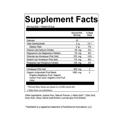 Blueshift Nutrition, Electrolyte Lemon Raspberry Flavor, 2.40 Oz Blueshift Nutrition
