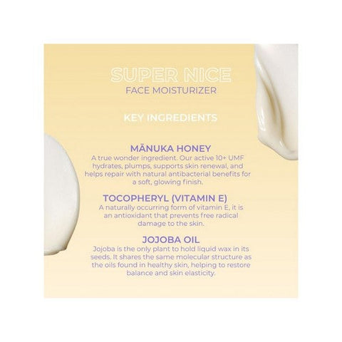 Evre, Super Nice Honey And Vitamin E Face Moisturizer, 3.4 Oz Evre
