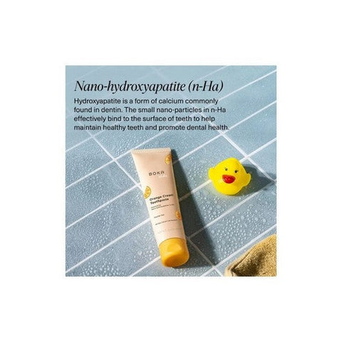 Boka, Kids' Fluoride-Free Nano Hydroxyapatite Toothpaste Orange Creamsicle, 3.4 Oz Boka