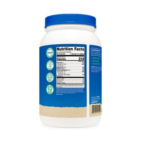 Nutricost, Organic Vegan Meal Replacement Shake Powder Chocolate Peanut Butter, 30 Servings Nutricost