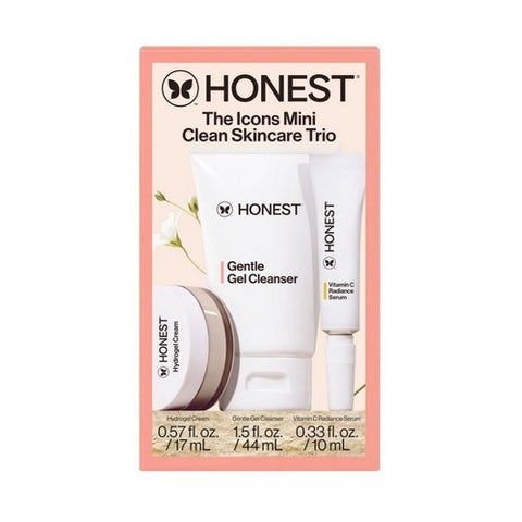 The Icons Mini Clean Skincare Trio Set 3 Oz by The Honest Company