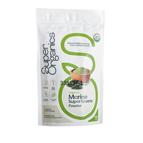 Marine Super Greens Powder 6 Oz by Super Organics