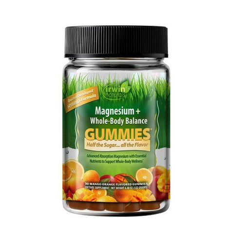 Magnesium And Whole Body Balance 30 Gummies by Irwin Naturals