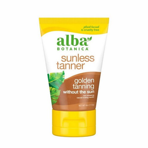 Alba Botanica, Sunless Tanning Lotion, SPF15 4 Oz