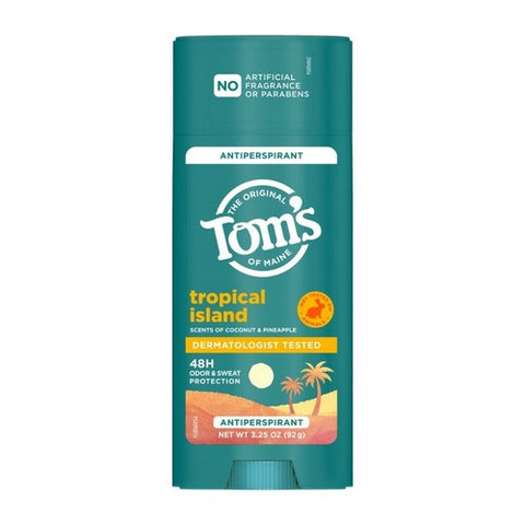 Tropical Island Antiperspirant 3.25 Oz by Tom's Of Maine