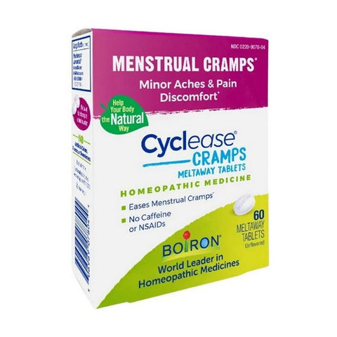 Boiron, Cyclease Cramp Tablets Menstrual Cramps Discomfort-Aches-Cramps, 60 Tabs