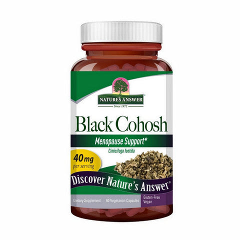 Nature's Answer, Black Cohosh, 40 Mg, 60 Veg Caps Nature's Answer