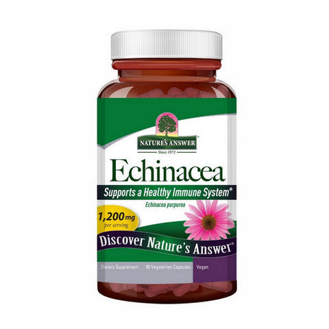 Nature's Answer, Echinacea Herb, 1200 Mg, 90 Veg Caps Nature's Answer