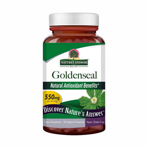 Nature's Answer, Goldenseal Root, 550 Mg, 50 Veg Caps Nature's Answer
