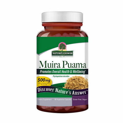 Nature's Answer, Muira Puama, 500 Mg, 90 Veg Caps Nature's Answer