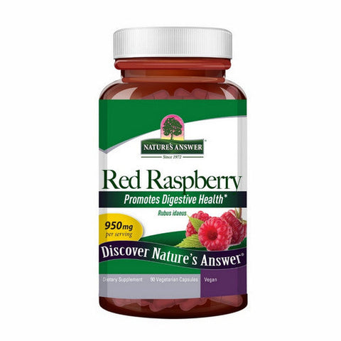 Nature's Answer, Red Raspberry, 950 Mg, 90 Veg Caps Nature's Answer