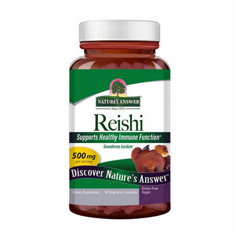 Nature's Answer, Reishi Mushroom, 500 Mg, 90 Veg Caps Nature's Answer