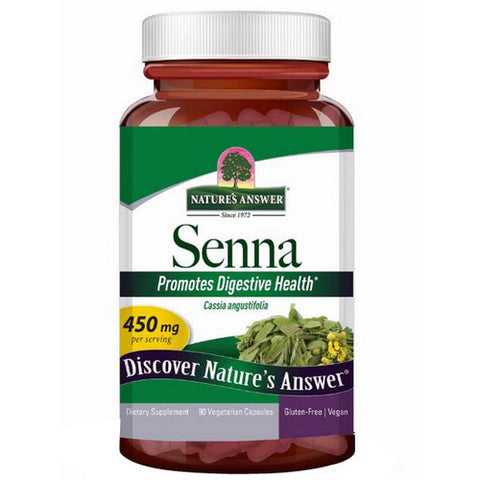 Nature's Answer, Senna Leaf, 90 Caps