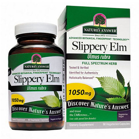 Nature's Answer, Slippery Elm Bark, 90 Caps