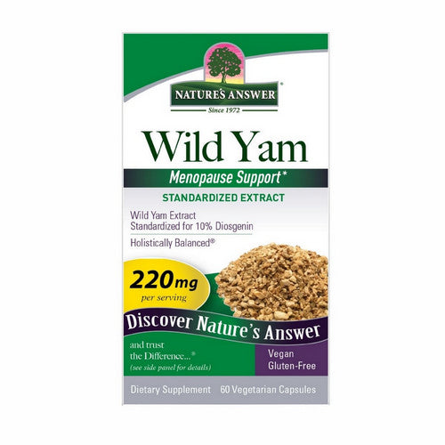 Nature's Answer, Wild Yam Standardized, 220 Mg, 60 VegCaps