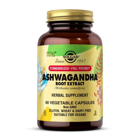 Solgar, SFP Ashwagandha Root Extract Vegetable Capsules, 60 V Caps