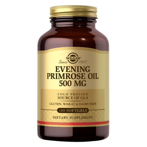 Solgar, Evening Primrose Oil, 500 mg, 180 Soft Gels