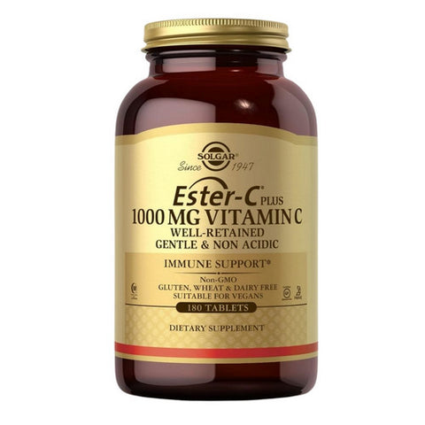 Solgar, Ester-C Plus Vitamin C, 1000 mg, 180 Tabs