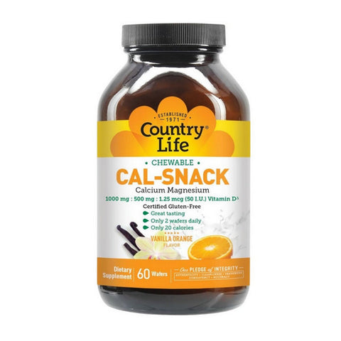 Country Life, Cal Snack NF, 60 Wafers