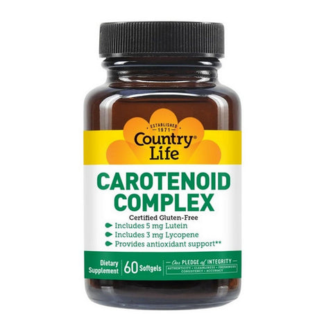 Country Life, Carotenoid Complex, 60 Sftgls