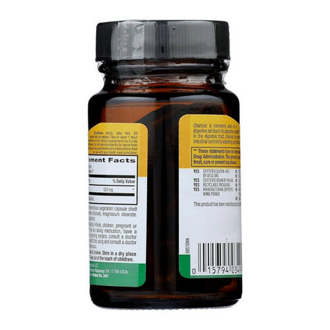 Country Life, Charcoal, 260 MG, 40 Caps