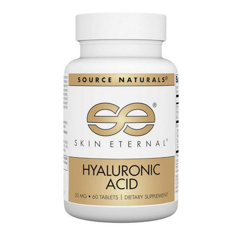 Source Naturals, Hyaluronic Acid, 50 mg, from BioCell Collagen II 60 Tabs