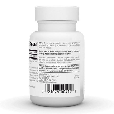 Source Naturals, Vitamin B-6, 500 mg, Time Release, 50 Tabs