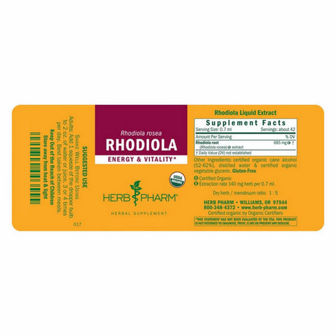 Herb Pharm, Rhodiola, 4 oz
