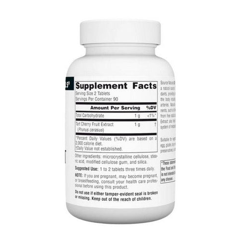 Source Naturals, Cherry Fruit Extract, 500 mg, 180 Tabs Source Naturals