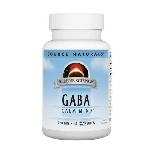 Source Naturals, Serene Science Gaba, 750 Mg, 45 Caps