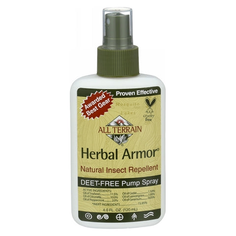 All Terrain, Herbal Armor Natural Insect Repellent, 4 oz