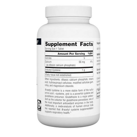 Source Naturals, N-Acetyl Cysteine, 1000 MG, 120 Tabs