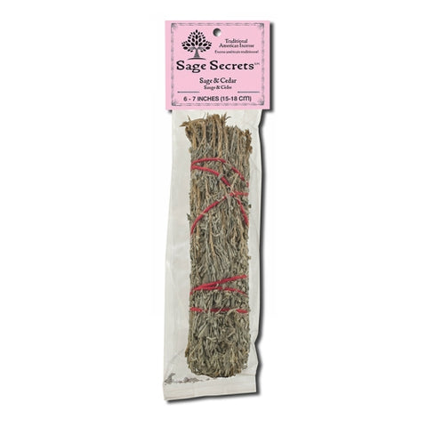 Sage Spirit, Smudge Wand, Sage/cedar 7