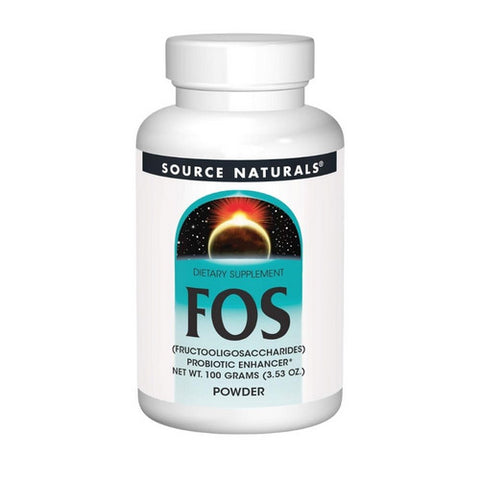 Source Naturals, Nutraflora Fos Probiotic Enhancer, 1000 gm, 3.53 Oz, Powder
