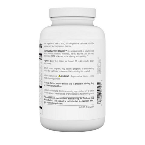 Source Naturals, NutraSleep, 200 Tabs
