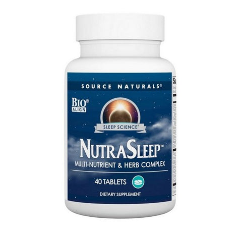 Source Naturals, Sleep Science Nutrasleep, 40 Tabs