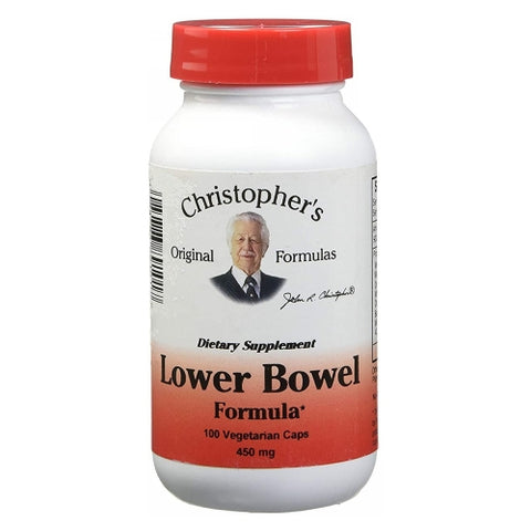 Dr. Christophers Formulas, Lower Bowel Formula, 100 Vegicaps