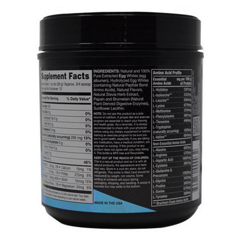 Healthy 'n Fit, 100% Egg Protein Powder, Vanilla, 12 Oz