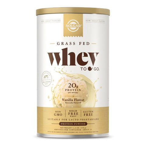 Solgar, Whey To Go Protein Powder, 11.9 Oz