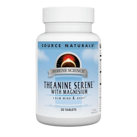 Source Naturals, Theanine Serene, 30 Tabs