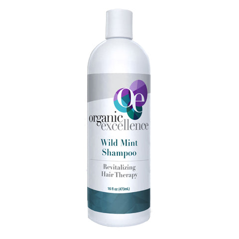 Organic Excellence, Shampoo Revitalizing Hair Therapy Wild Mint, 16OZ