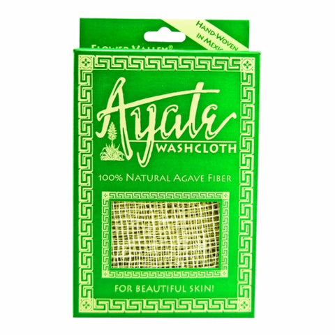 Ayate (natural Washcloth), Ayate Fiber Wash Cloth, 1 EACH