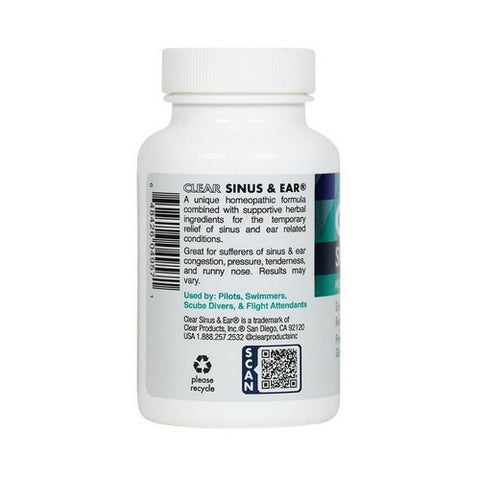 Clear Products, Clear Sinus & Ear, Caps 60